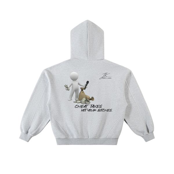 MoneyAddict Fleece Zip Hoodie